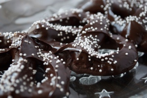 chocolate pretzel cookies